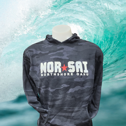 Nor*Sai Camo Hoodies